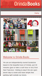 Mobile Screenshot of orindabooks.com